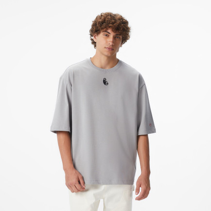 UNITED4 x Monkey Project Where Is The After Party Unisex Gri T-Shirt UNITED4 x Monkey Project Where Is The After Party Unisex Gri T-Shirt