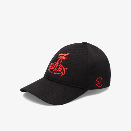 UNITED4 x Monkey Project 7 Rules Unisex Siyah Şapka UNITED4 x Monkey Project 7 Rules Unisex Siyah Şapka