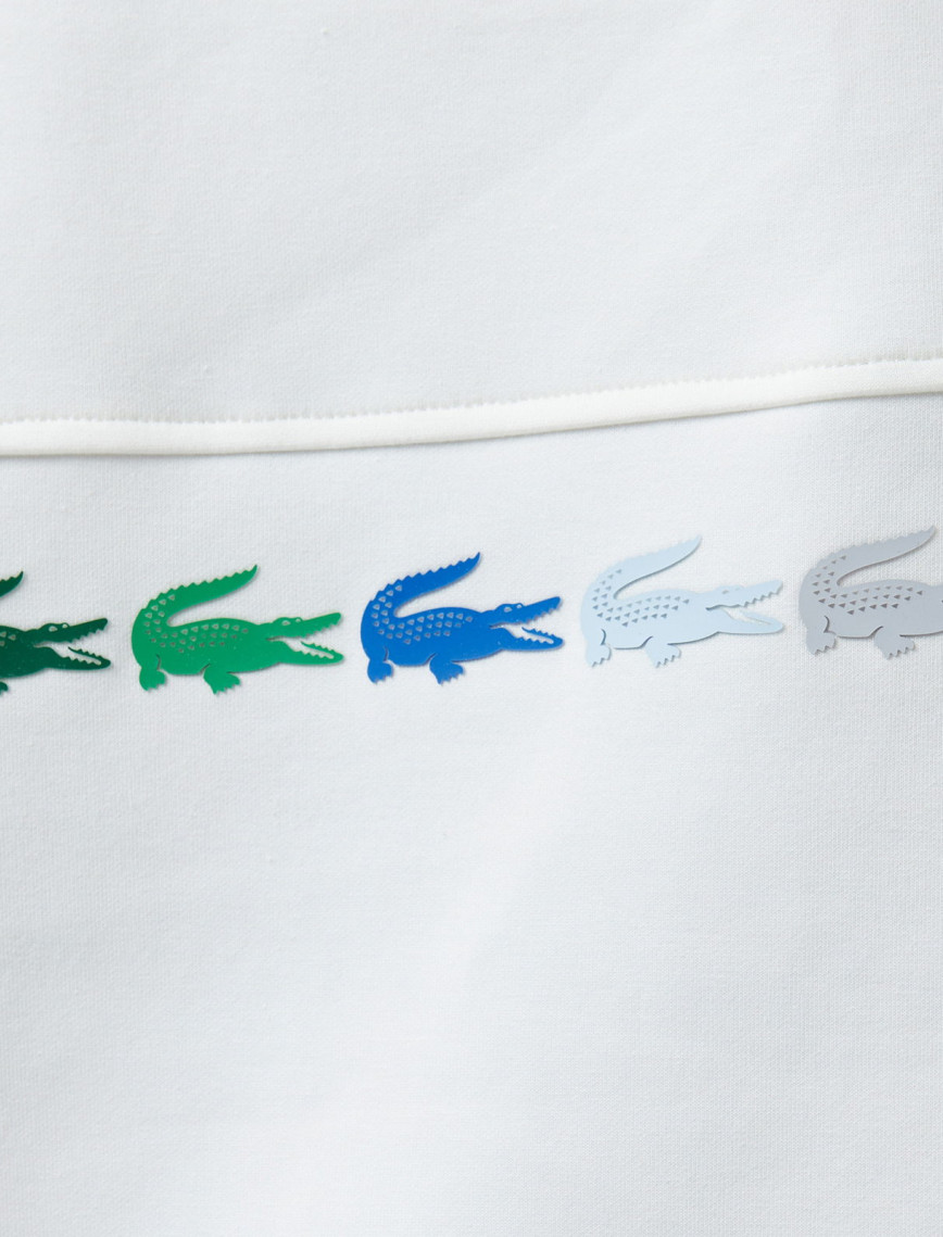 Lacoste House of SuperStep x Lacoste Kadın Beyaz Sweatshirt Lacoste House of SuperStep x Lacoste Kadın Beyaz Sweatshirt