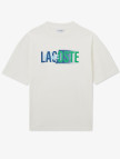 Lacoste House of SuperStep x Lacoste Erkek Beyaz T-Shirt Lacoste House of SuperStep x Lacoste Erkek Beyaz T-Shirt