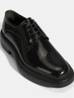 Erkek Siyah Bağcıklı Deri Klasik Ayakkabı Erkek Siyah Bağcıklı Deri Klasik Ayakkabı