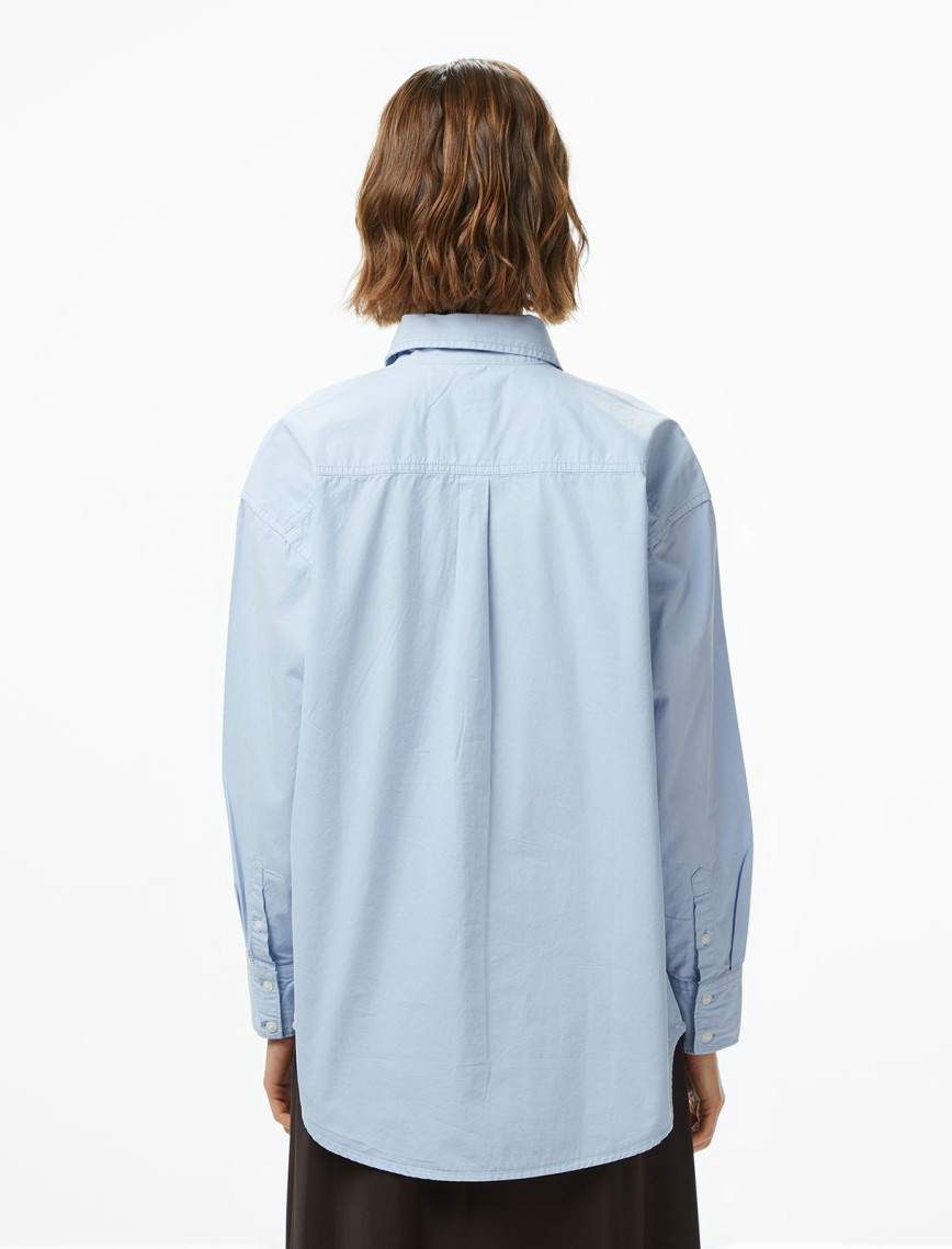 Guess Kadın Mavi Gömlek Guess Kadın Mavi Gömlek