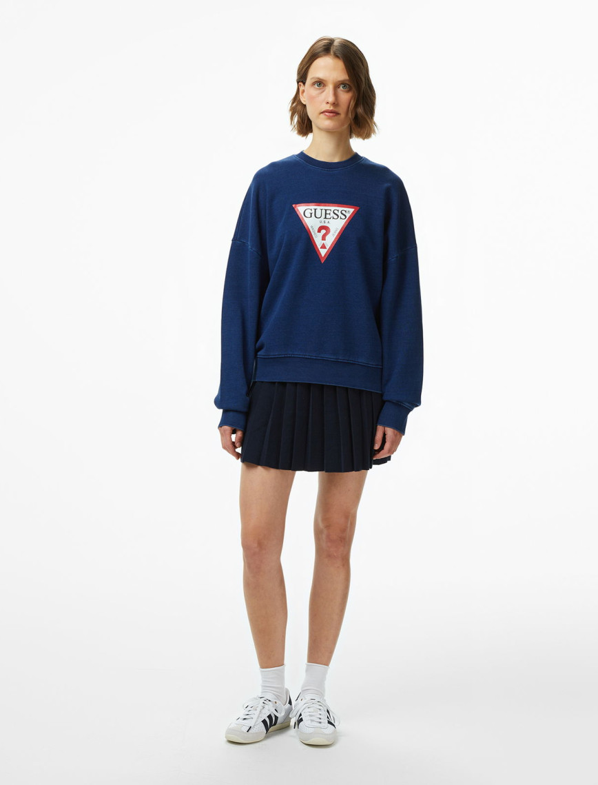 Guess Jeans Kadın Lacivert Sweatshirt Guess Jeans Kadın Lacivert Sweatshirt