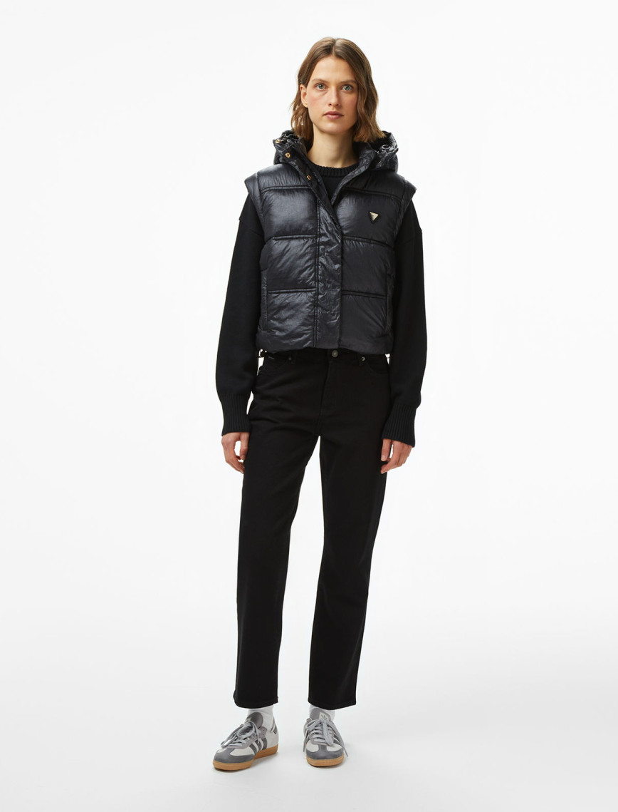 Guess Ernestine Kadın Siyah Yelek Guess Ernestine Kadın Siyah Yelek