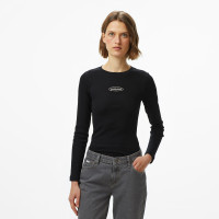 Guess Jeans Top Kadın Siyah T-Shirt Guess Jeans Top Kadın Siyah T-Shirt