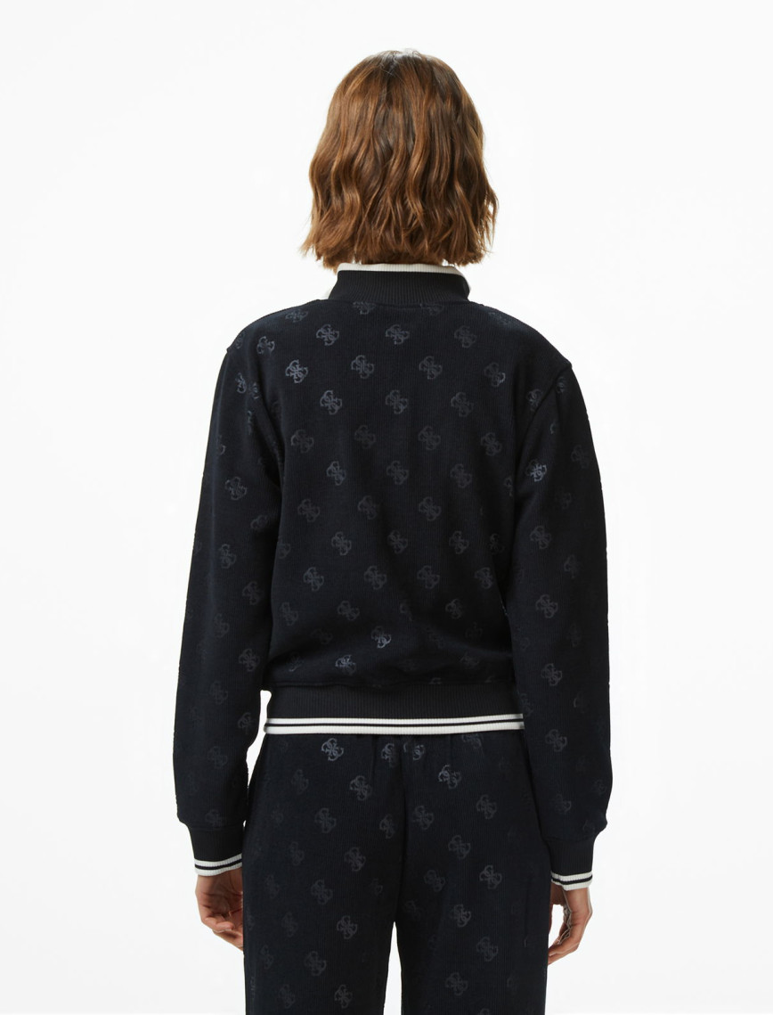 Guess Paulina Kadın Siyah Sweatshirt Guess Paulina Kadın Siyah Sweatshirt