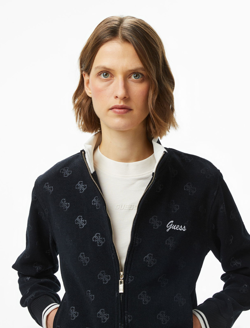 Guess Paulina Kadın Siyah Sweatshirt Guess Paulina Kadın Siyah Sweatshirt