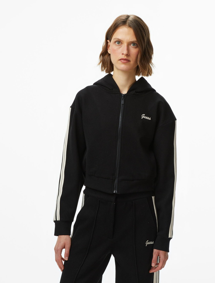 Guess Muriel Yün Karışımlı Kadın Siyah Sweatshirt Guess Muriel Yün Karışımlı Kadın Siyah Sweatshirt