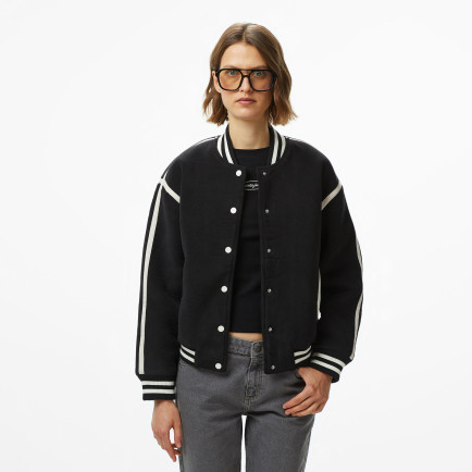 Guess Bomb Bomber Kadın Siyah Ceket Guess Bomb Bomber Kadın Siyah Ceket