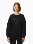 Guess Glitter Kadın Siyah Sweatshirt Guess Glitter Kadın Siyah Sweatshirt