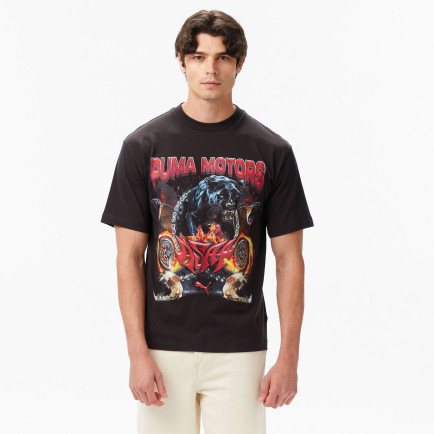 Puma X ASAP Rocky Erkek Siyah T-Shirt Puma X ASAP Rocky Erkek Siyah T-Shirt