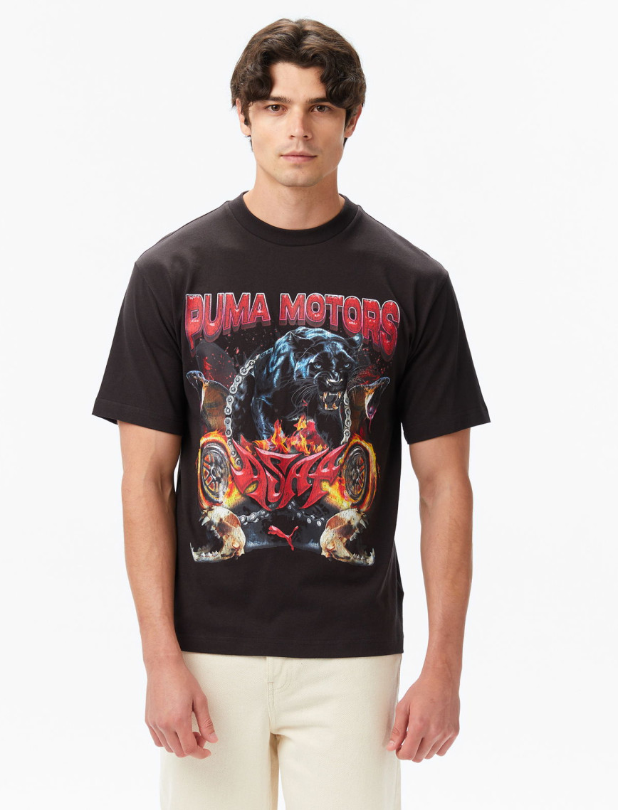 Puma X ASAP Rocky Erkek Siyah T-Shirt Puma X ASAP Rocky Erkek Siyah T-Shirt