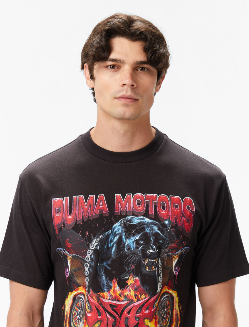 Puma X ASAP Rocky Erkek Siyah T-Shirt Puma X ASAP Rocky Erkek Siyah T-Shirt