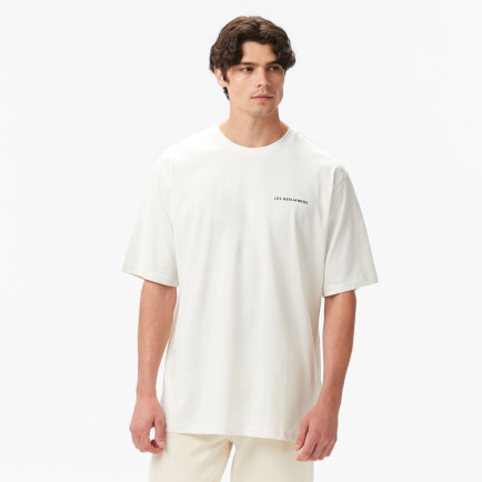 Les Benjamins Erkek Beyaz T-Shirt Les Benjamins Erkek Beyaz T-Shirt