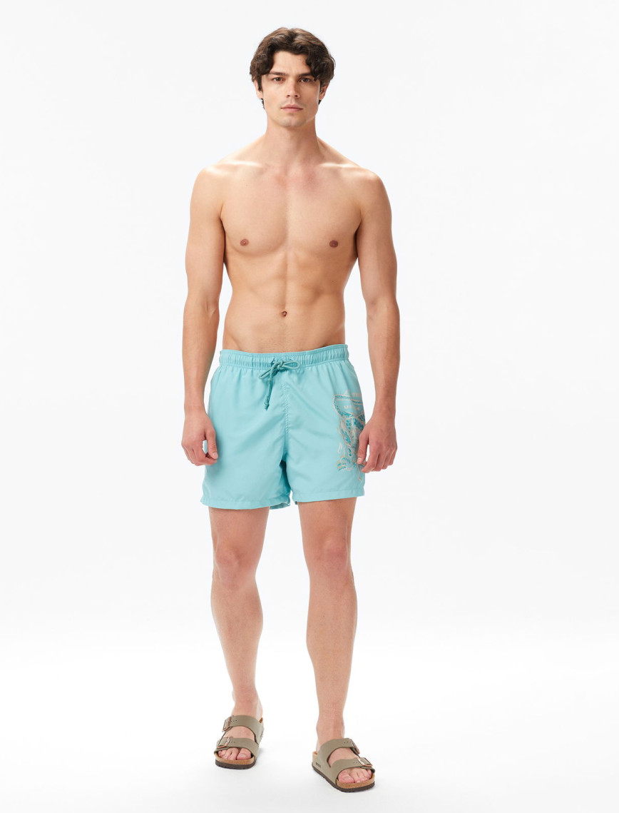 UNITED4 Erkek Yeşil Mayo Şort UNITED4 Erkek Yeşil Mayo Şort