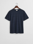 GANT Erkek Lacivert Regular Fit Bisiklet Yaka T-Shirt