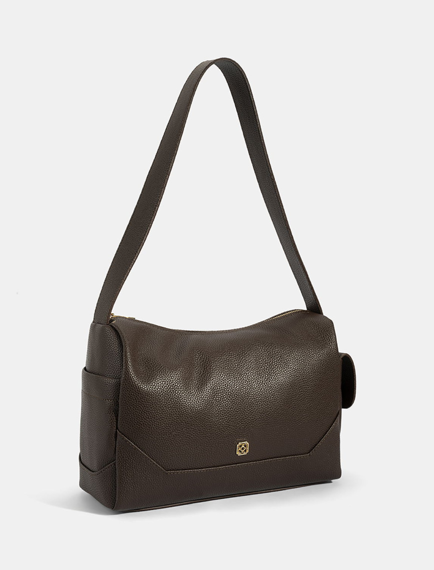 Kadın Kahve Omuz Çantası Kadın Kahve Omuz Çantası