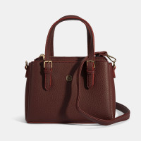 Kadın Bordo Omuz Askılı El Çantası