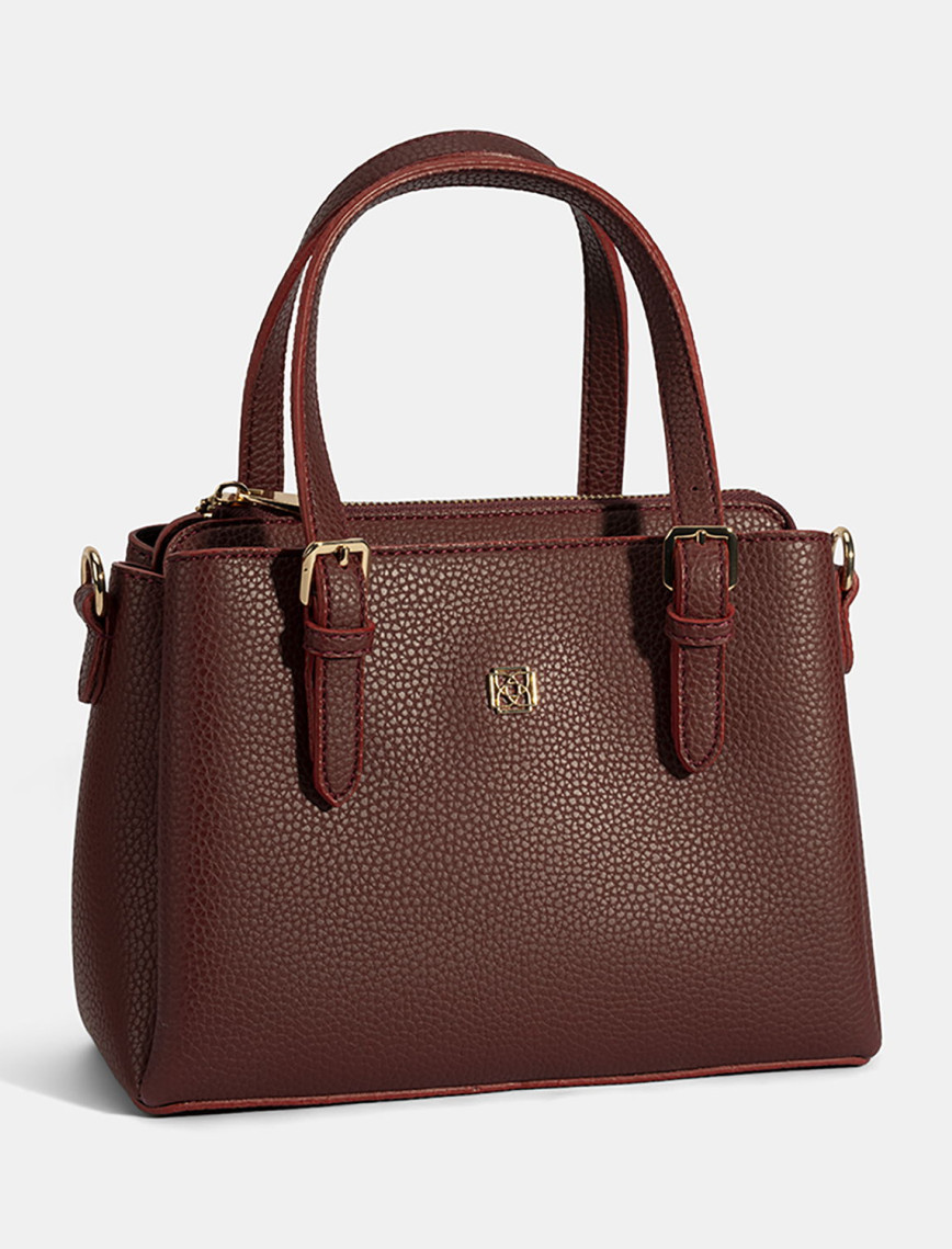 Kadın Bordo Omuz Askılı El Çantası