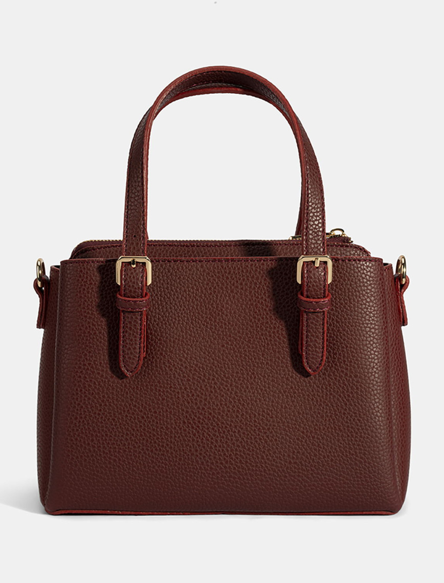 Kadın Bordo Omuz Askılı El Çantası