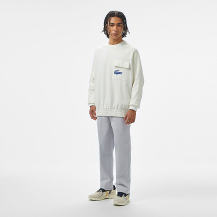 Lacoste House of SuperStep x Lacoste Erkek Gri Pantolon Lacoste House of SuperStep x Lacoste Erkek Gri Pantolon