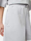 Lacoste House of SuperStep x Lacoste Kadın Gri Şort Lacoste House of SuperStep x Lacoste Kadın Gri Şort