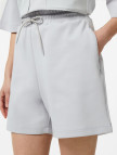 Lacoste House of SuperStep x Lacoste Kadın Gri Şort Lacoste House of SuperStep x Lacoste Kadın Gri Şort
