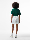 Lacoste House of SuperStep x Lacoste Kadın Beyaz Şort Lacoste House of SuperStep x Lacoste Kadın Beyaz Şort