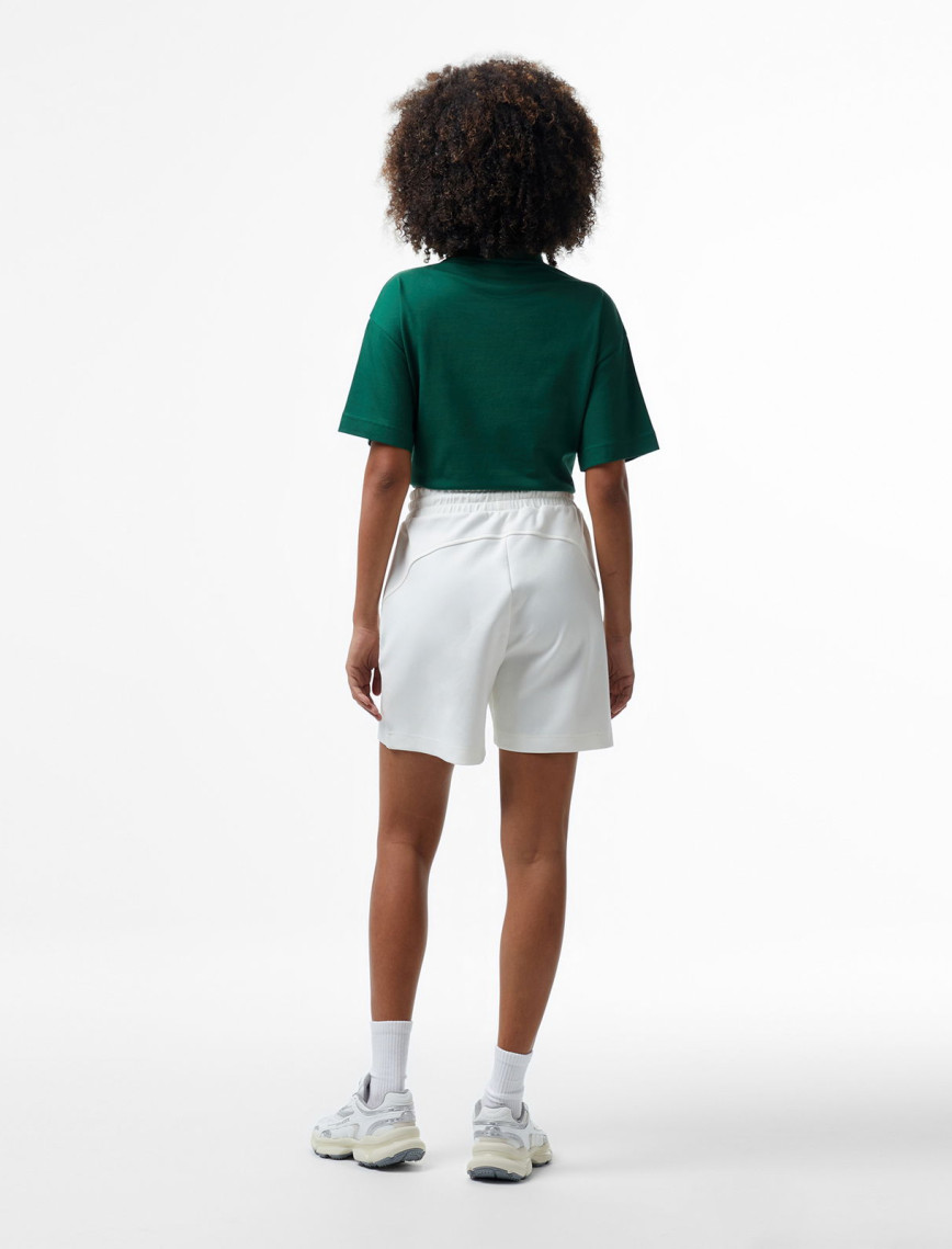 Lacoste House of SuperStep x Lacoste Kadın Beyaz Şort Lacoste House of SuperStep x Lacoste Kadın Beyaz Şort