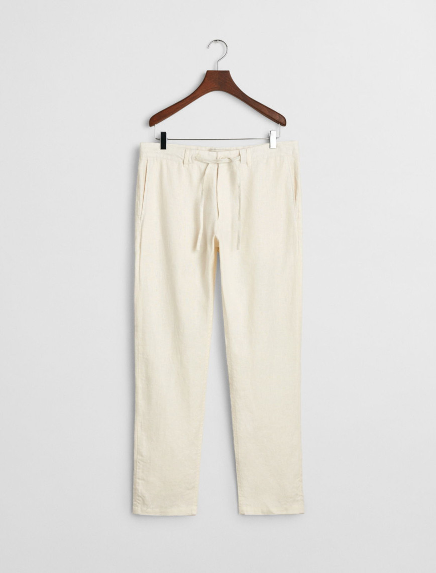GANT Erkek Krem Relaxed Fit Pantolon GANT Erkek Krem Relaxed Fit Pantolon