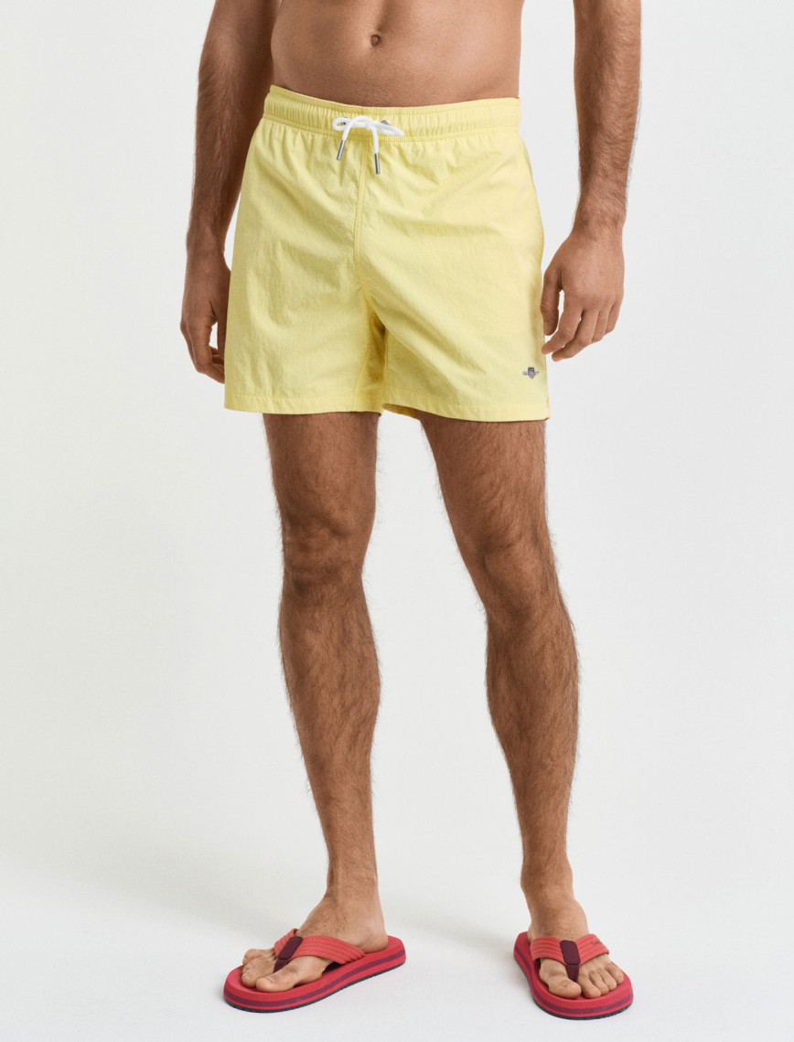 GANT Erkek Sarı Regular Fit Mayo Şort GANT Erkek Sarı Regular Fit Mayo Şort