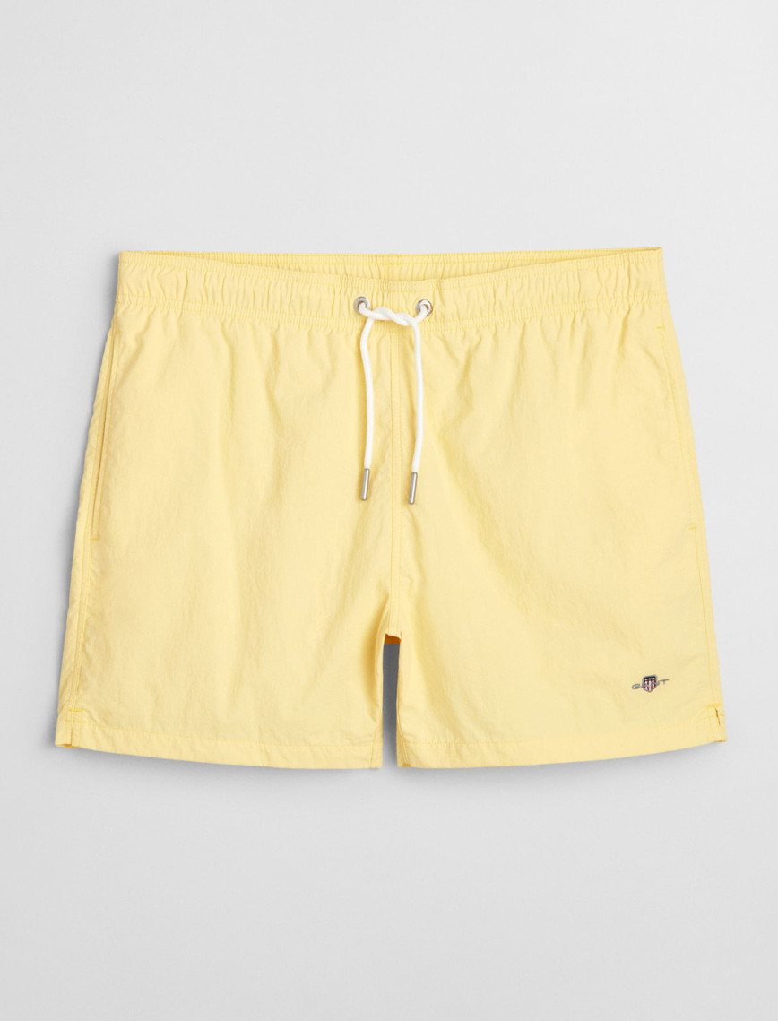 GANT Erkek Sarı Regular Fit Mayo Şort GANT Erkek Sarı Regular Fit Mayo Şort