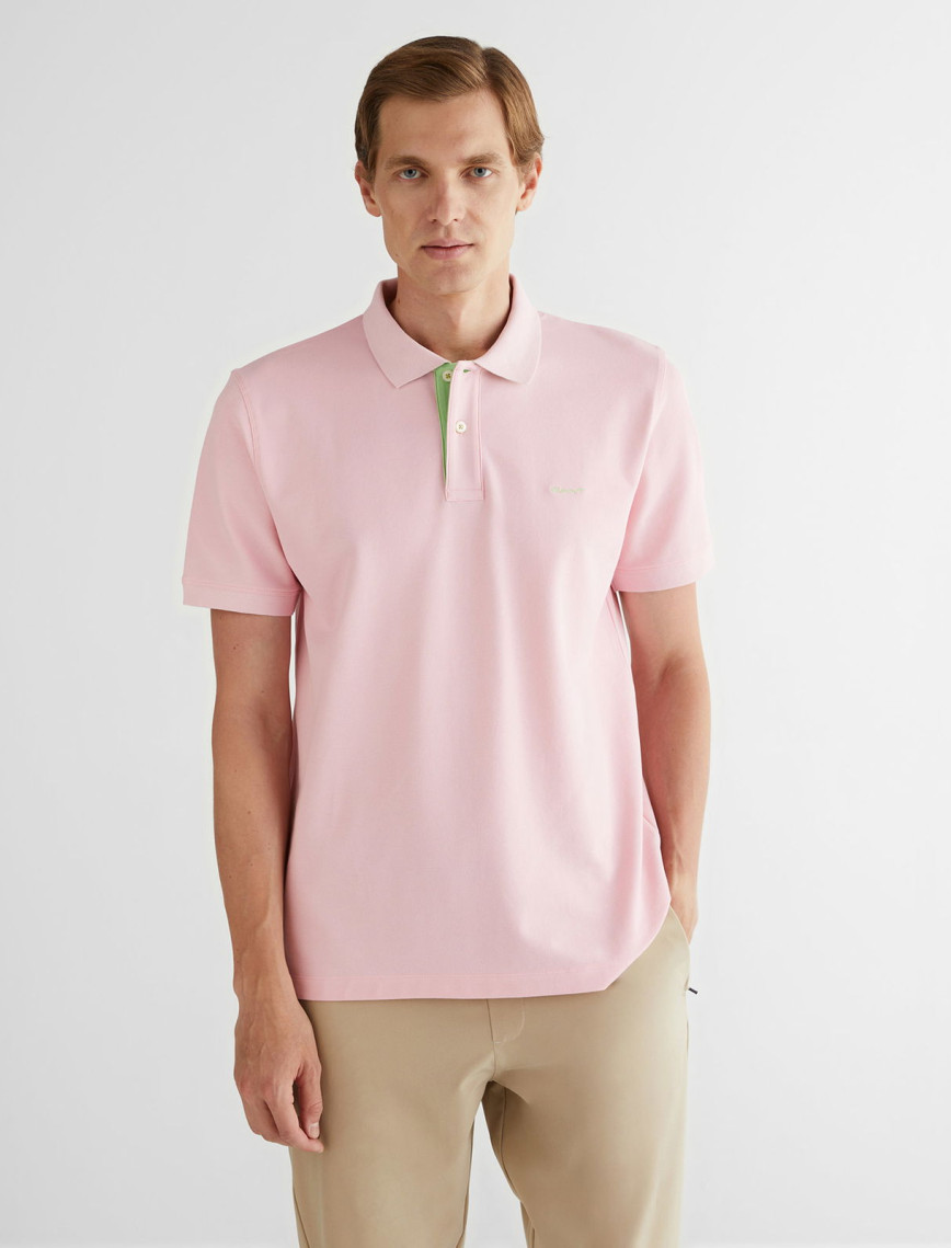 GANT Erkek Pembe Regular Fit Polo GANT Erkek Pembe Regular Fit Polo