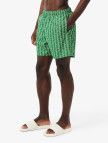 Lacoste Mid Monogram Print Swim Erkek Yeşil Mayo Lacoste Mid Monogram Print Swim Erkek Yeşil Mayo