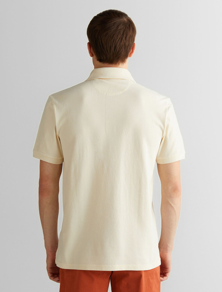 GANT Erkek Beyaz Regular Fit Polo GANT Erkek Beyaz Regular Fit Polo