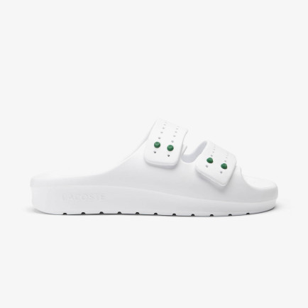 Lacoste Serve Strap Kadın Beyaz Terlik Lacoste Serve Strap Kadın Beyaz Terlik