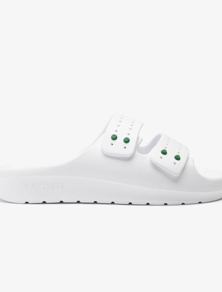 Lacoste Serve Strap Kadın Beyaz Terlik Lacoste Serve Strap Kadın Beyaz Terlik