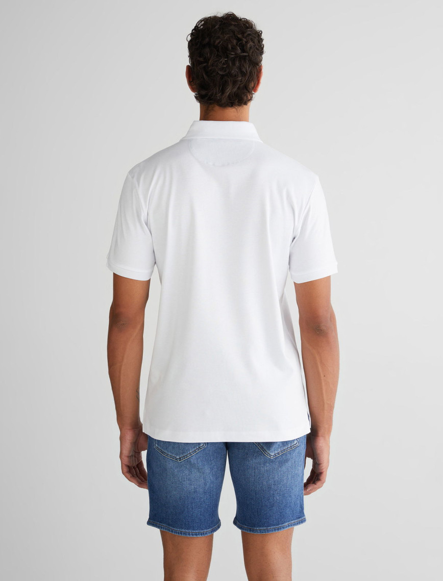 GANT Erkek Beyaz Slim Fit Polo GANT Erkek Beyaz Slim Fit Polo