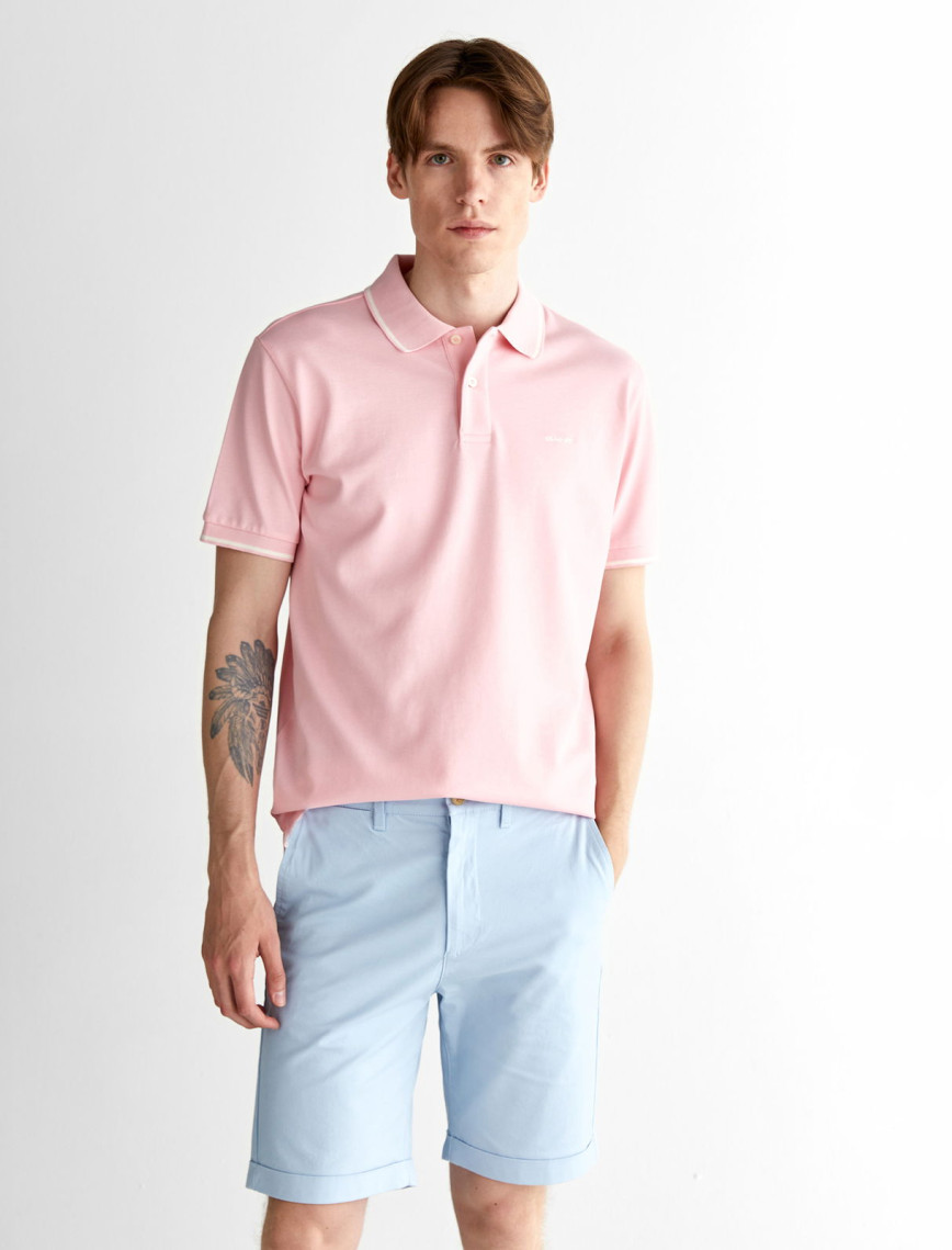 GANT Erkek Pembe Regular Fit Polo GANT Erkek Pembe Regular Fit Polo