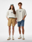 Hoss X Gant New Generation Unisex Beyaz T-Shirt Hoss X Gant New Generation Unisex Beyaz T-Shirt