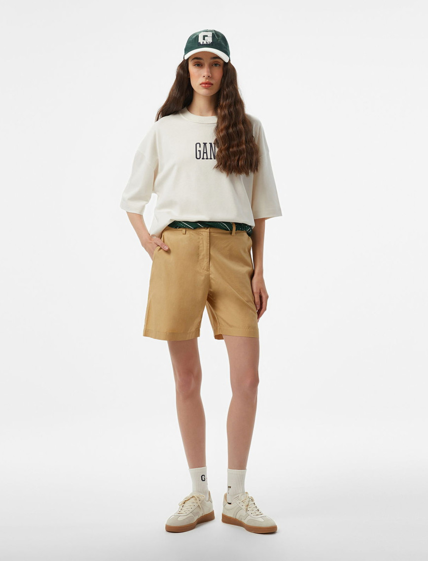 Hoss X Gant New Generation Unisex Beyaz T-Shirt Hoss X Gant New Generation Unisex Beyaz T-Shirt