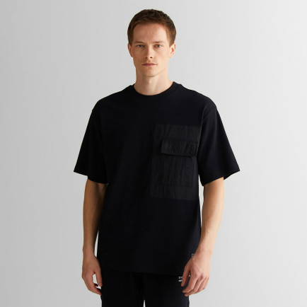 GANT Erkek Siyah Relaxed Fit Bisiklet Yaka Logolu T-Shirt GANT Erkek Siyah Relaxed Fit Bisiklet Yaka Logolu T-Shirt