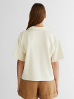 GANT Kadın Krem Logolu Polo GANT Kadın Krem Logolu Polo