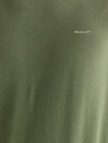GANT Erkek Yeşil Slim Fit Bisiklet Yaka T-shirt GANT Erkek Yeşil Slim Fit Bisiklet Yaka T-shirt