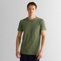GANT Erkek Yeşil Slim Fit Bisiklet Yaka T-shirt GANT Erkek Yeşil Slim Fit Bisiklet Yaka T-shirt