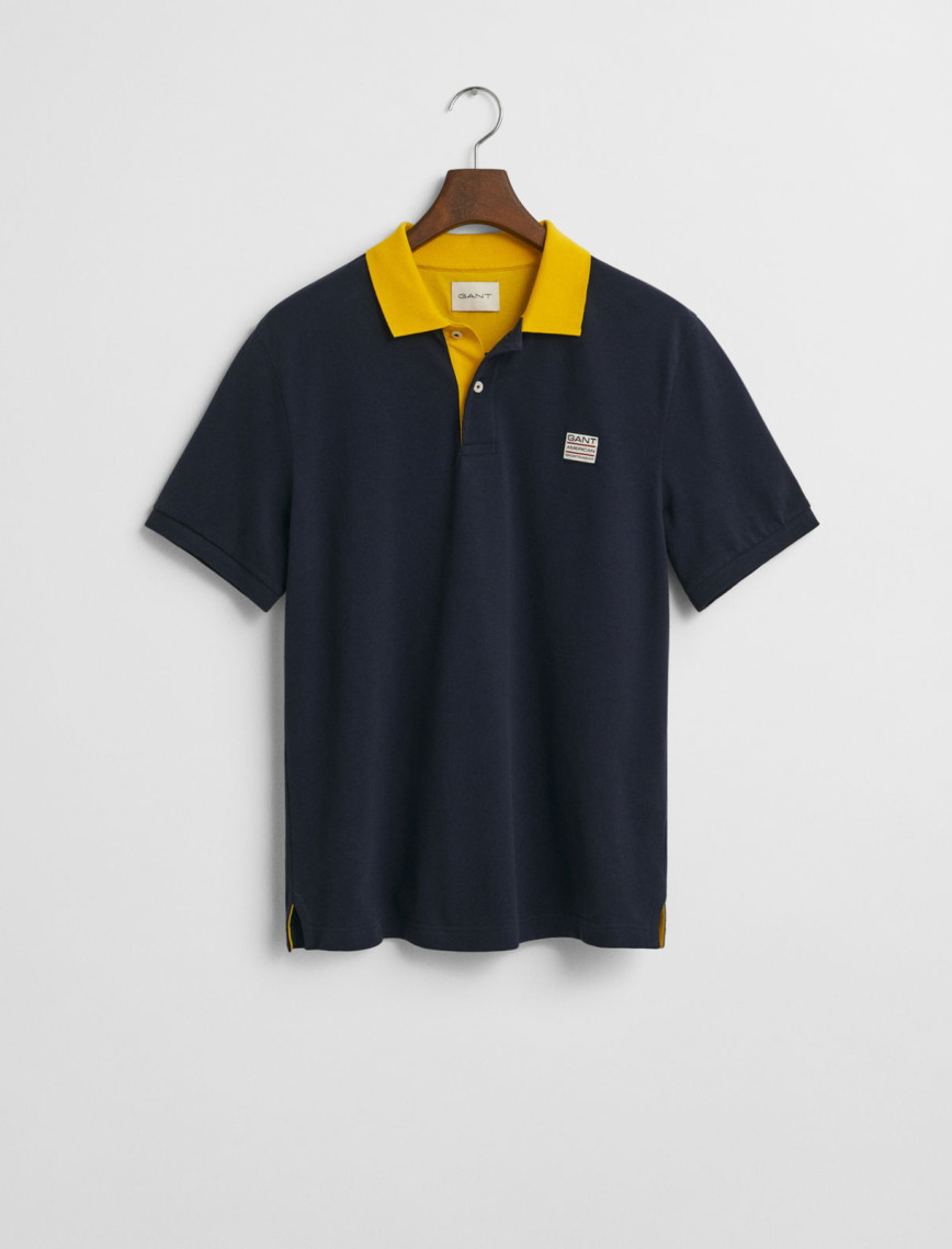 GANT Erkek Lacivert Regular Fit Polo GANT Erkek Lacivert Regular Fit Polo