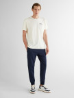 GANT Erkek Krem Regular Fit Bisiklet Yaka Logolu T-Shirt GANT Erkek Krem Regular Fit Bisiklet Yaka Logolu T-Shirt