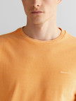 GANT Erkek Turuncu Slim Fit Bisiklet Yaka T-Shirt GANT Erkek Turuncu Slim Fit Bisiklet Yaka T-Shirt