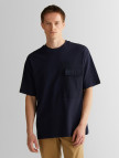 GANT Erkek Krem Relaxed Fit Bisiklet Yaka Logolu T-Shirt GANT Erkek Krem Relaxed Fit Bisiklet Yaka Logolu T-Shirt