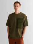 GANT Erkek Krem Relaxed Fit Bisiklet Yaka Logolu T-Shirt GANT Erkek Krem Relaxed Fit Bisiklet Yaka Logolu T-Shirt